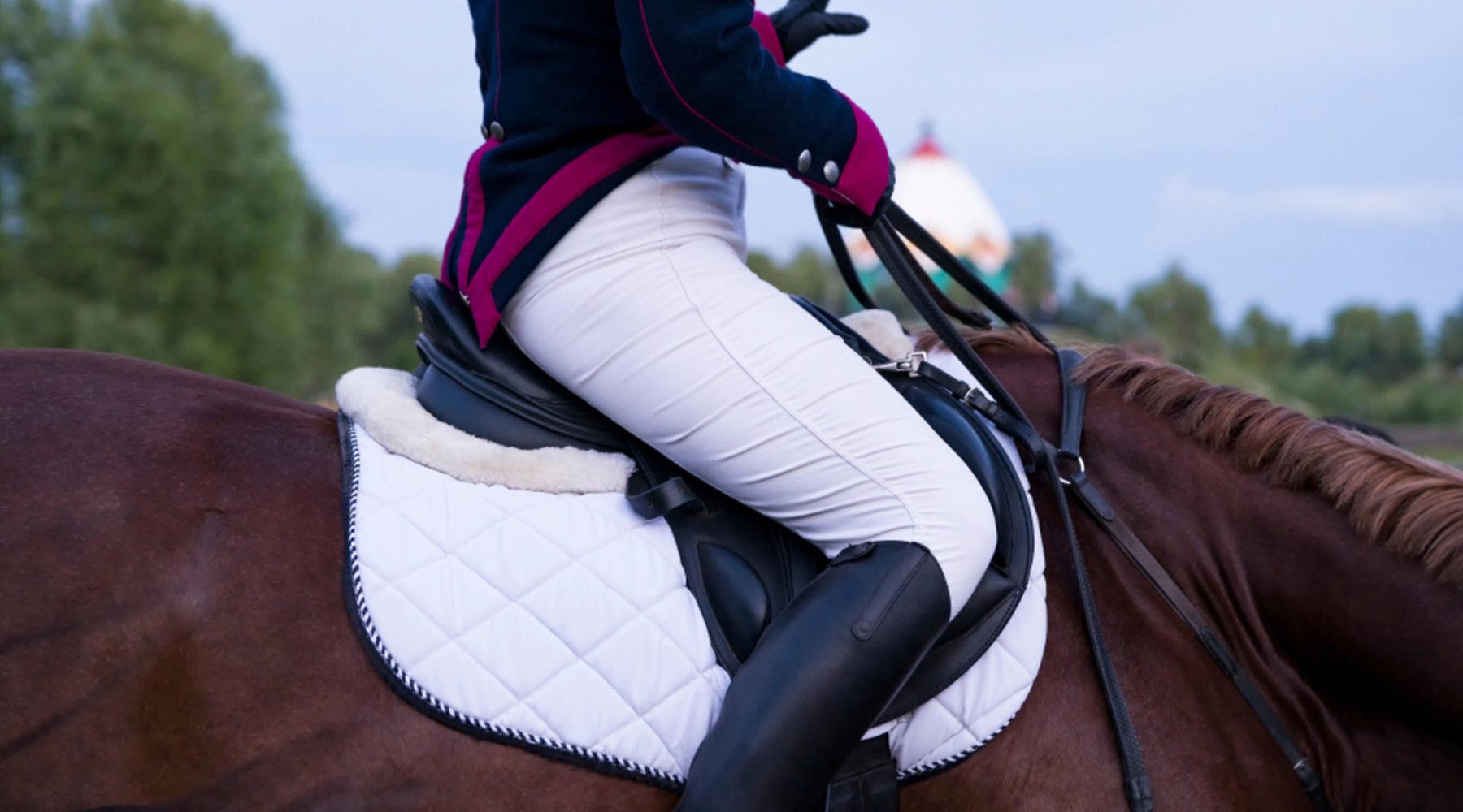 The difference between riding breeches and riding tights