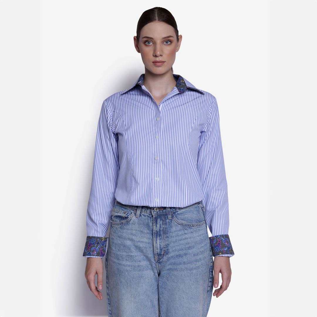TuffRider Ladies ADEY Double Collar Shirt-Breeches.com