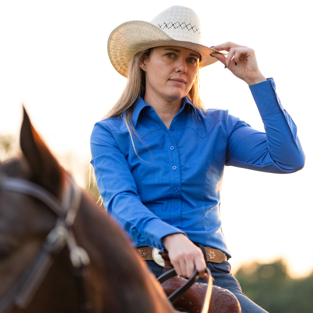 TuffRider Ladies Abilene Western Shirt
