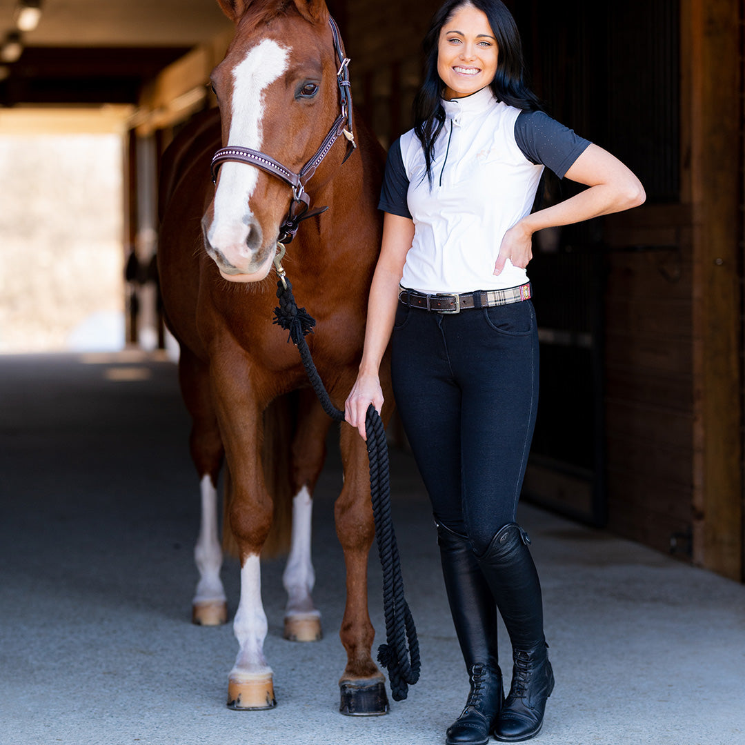Equine Couture Ladies Magda Equicool Short Sleeve Show Shirt