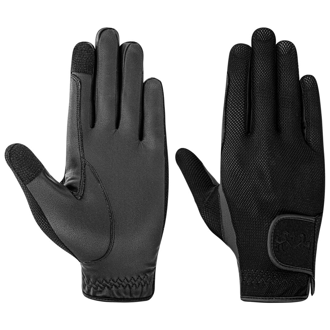 Equine Couture Aerocool Pull-On Touch Screen Riding Gloves