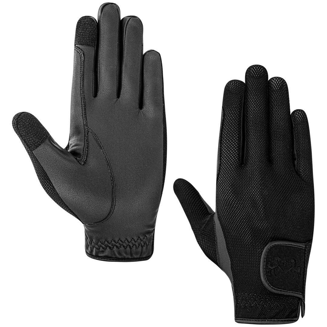 Equine Couture Aerocool Pull-On Touch Screen Riding Gloves