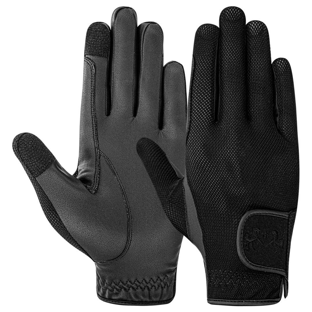 Equine Couture Aerocool Pull-On Touch Screen Riding Gloves