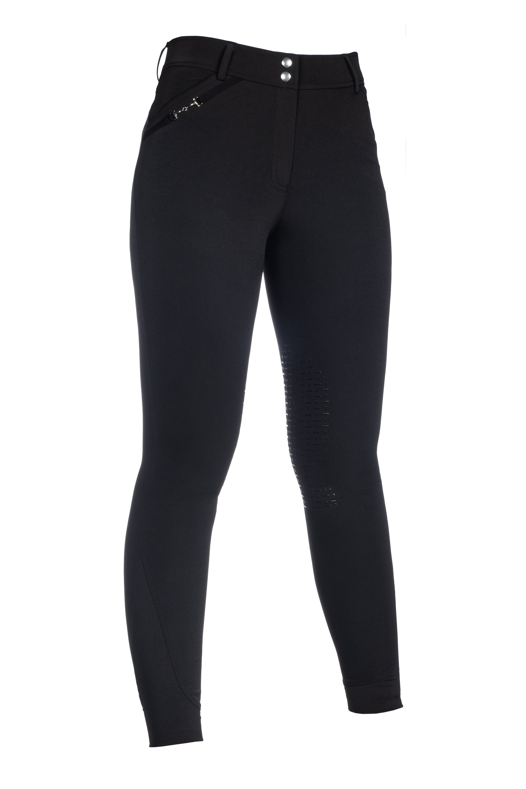 HKM Essentials- Silicone Knee Patch Riding Breeches