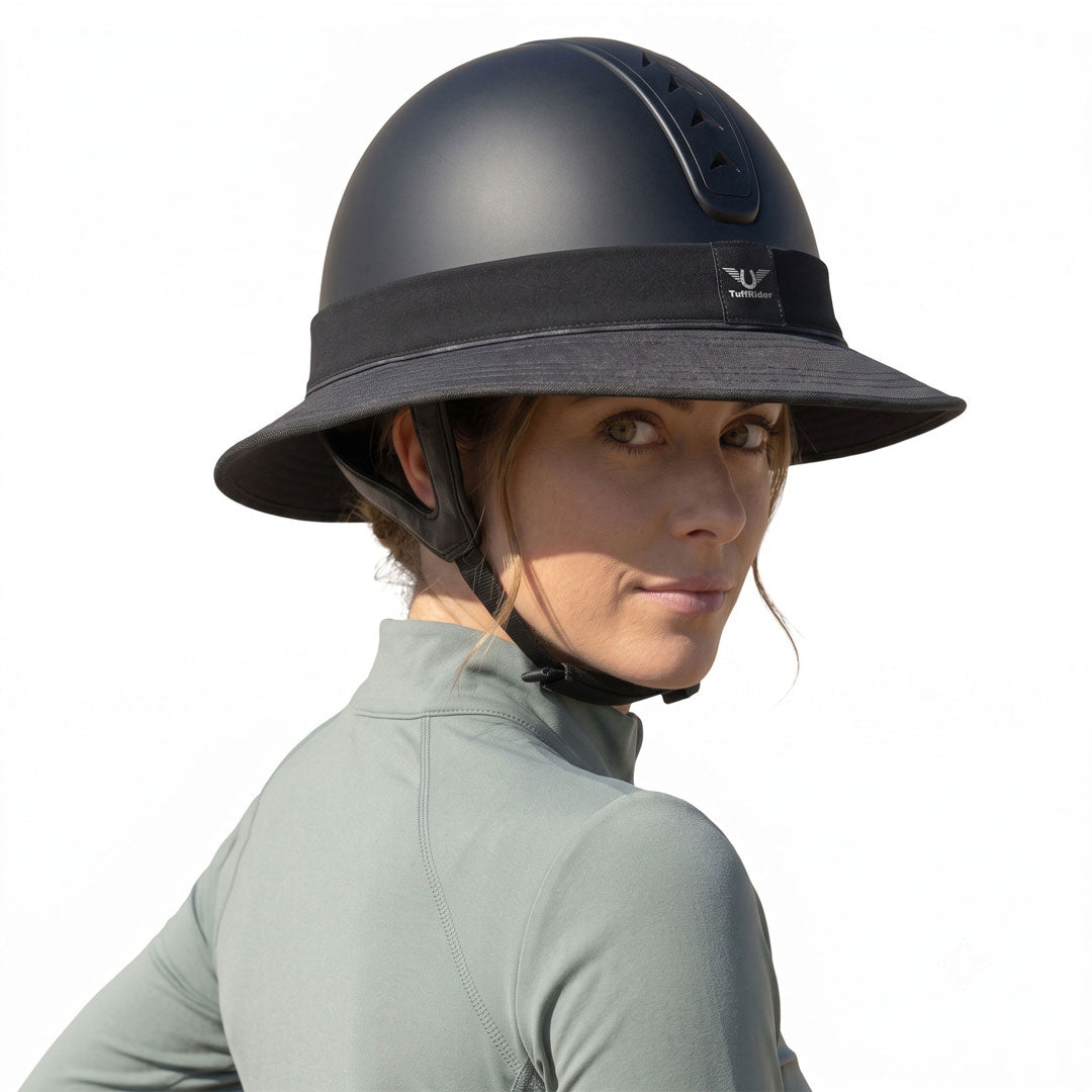 TuffRider 360 Sun Protection Riding Helmet Brim