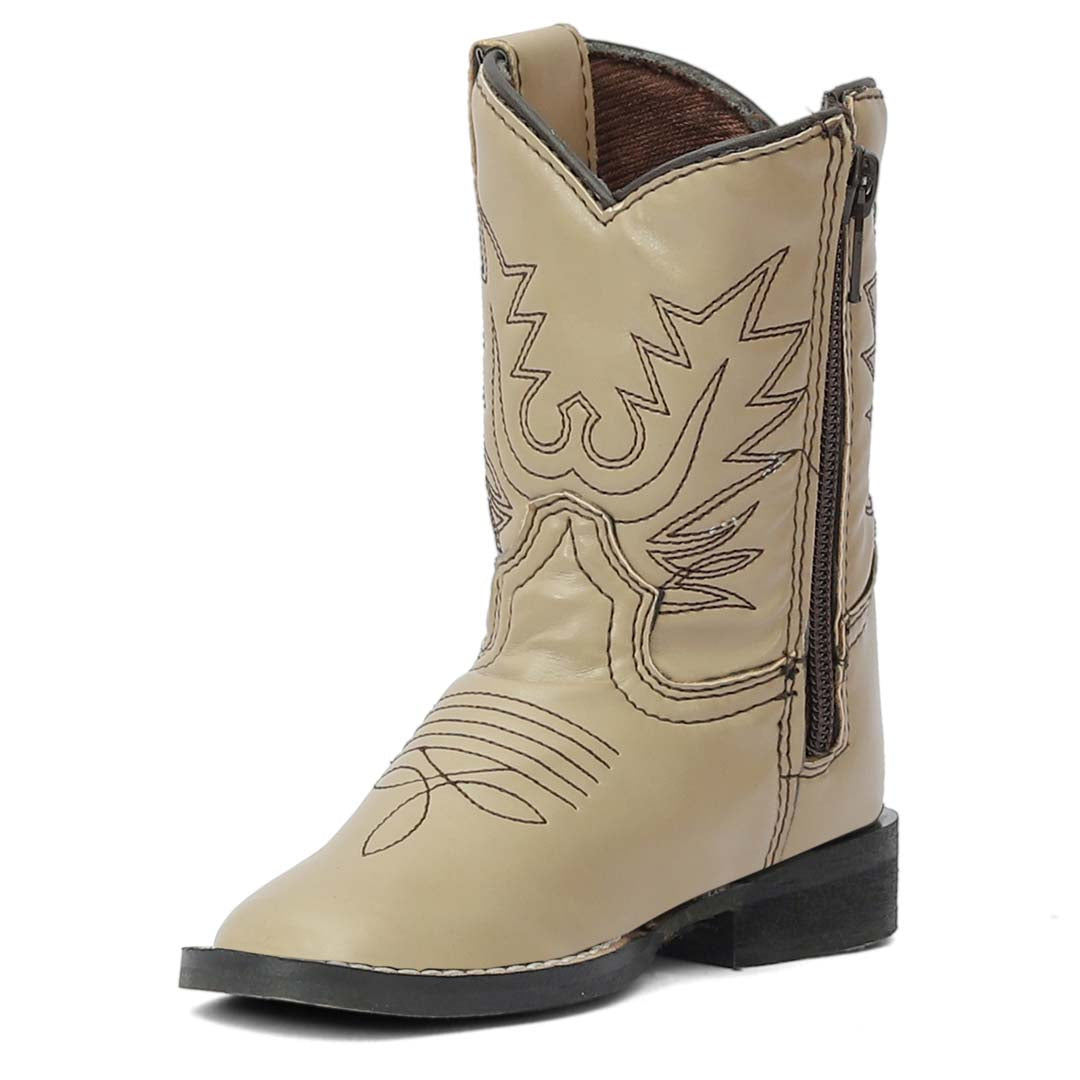 TuffRider Toddler Tan Fringe Bootie