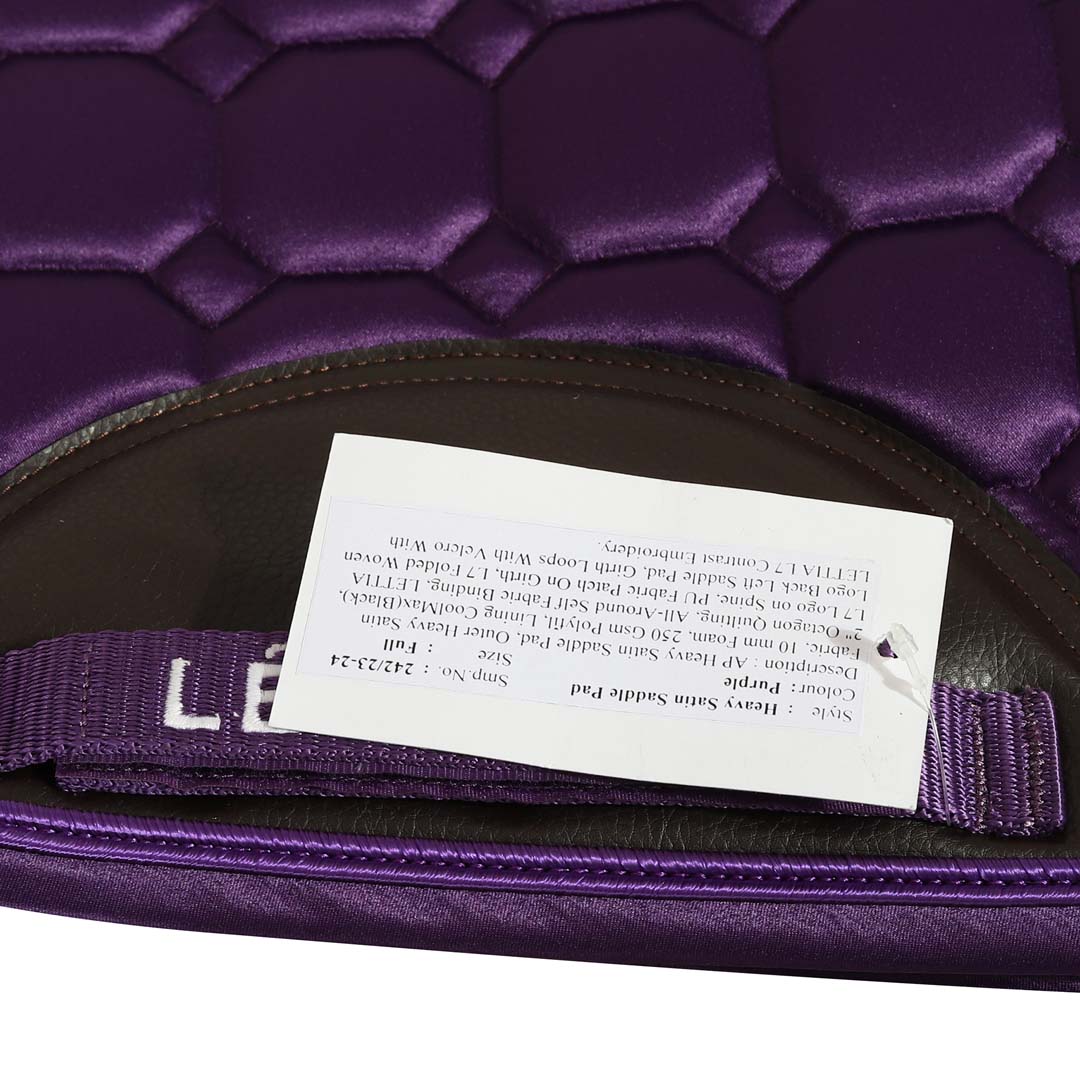 Lettia Infinity Collection All Purpose Saddle Pad