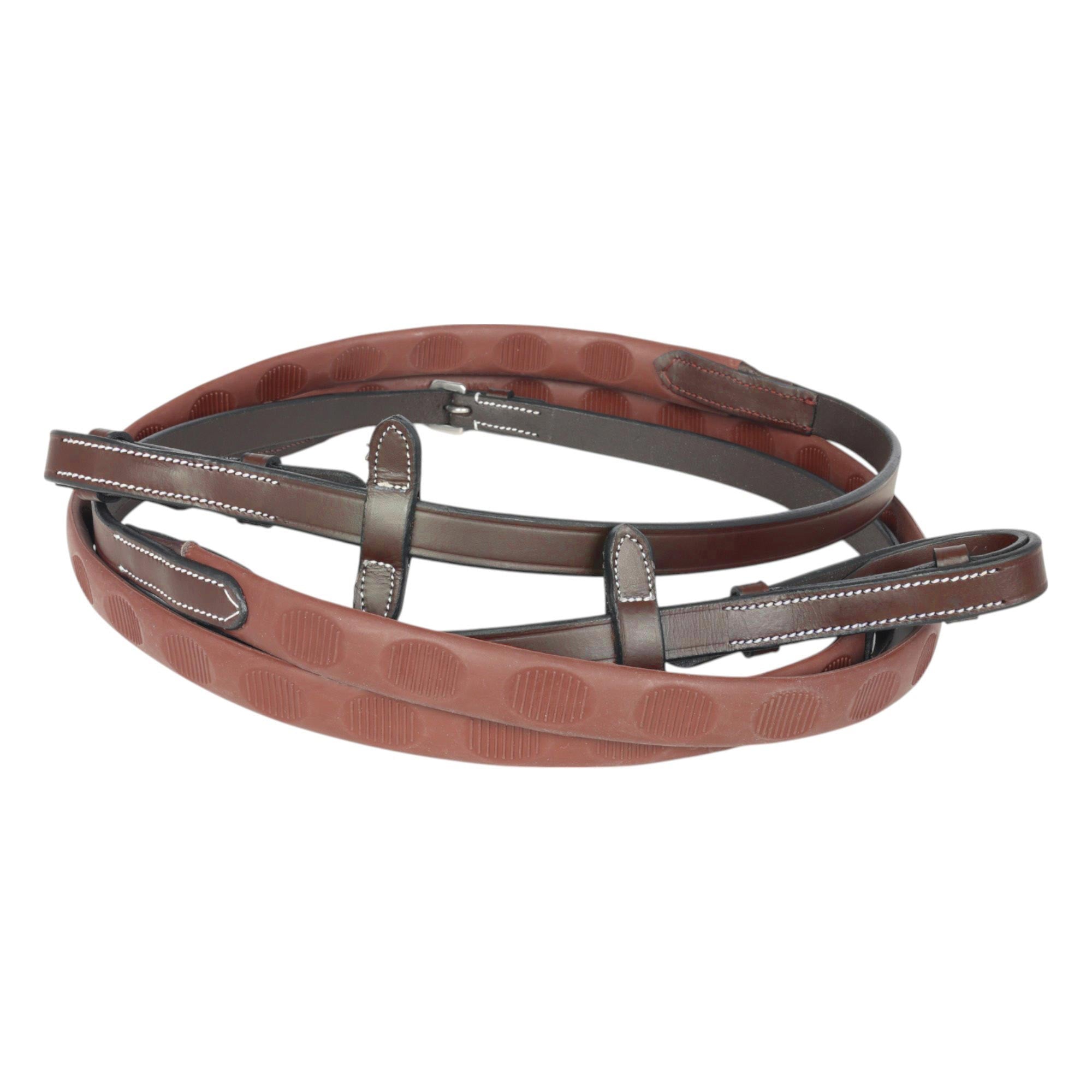 Henri de Rivel GripX Rubber Reins 5/8" width 54" length