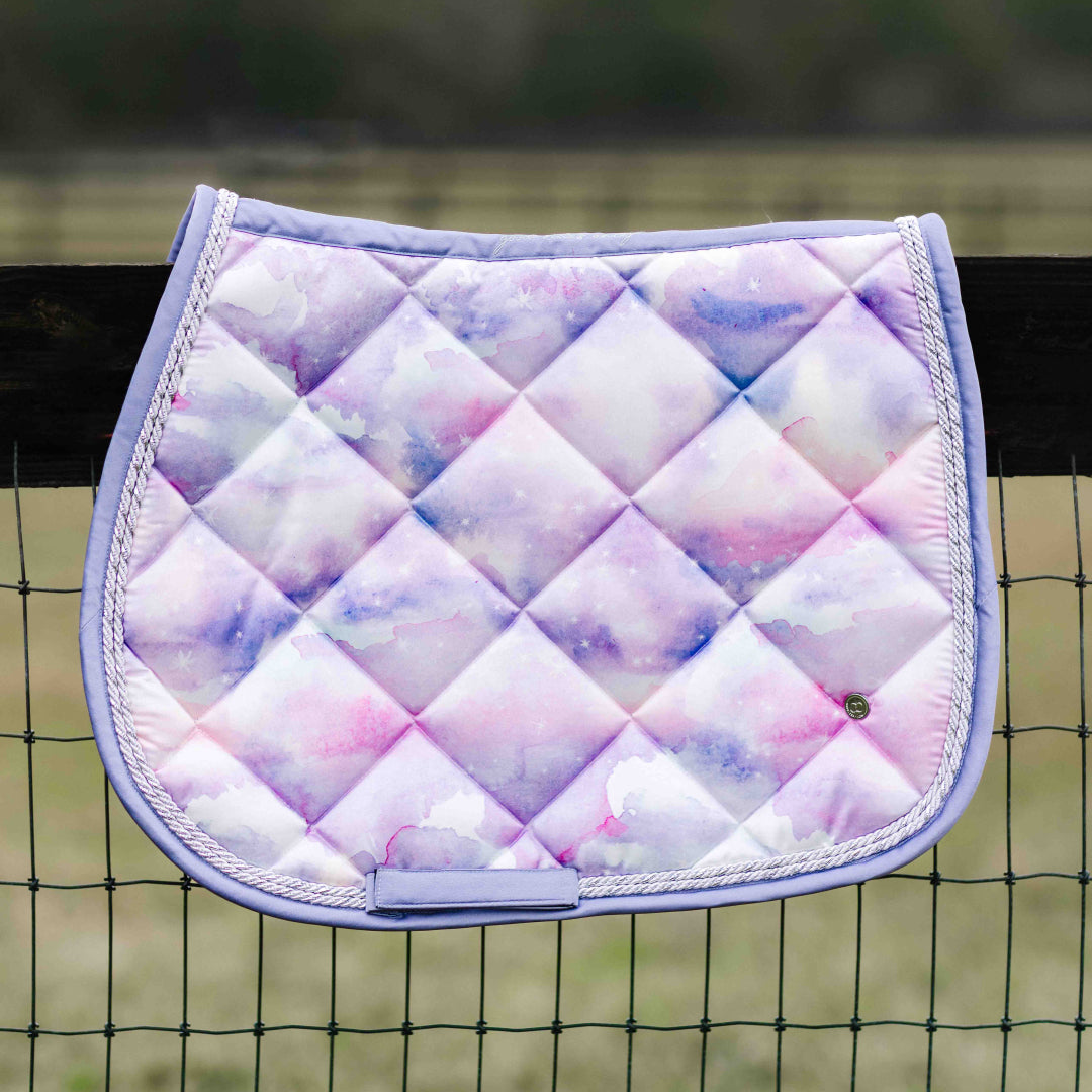Dapplebay Lavender Haze Jump Saddle Pad