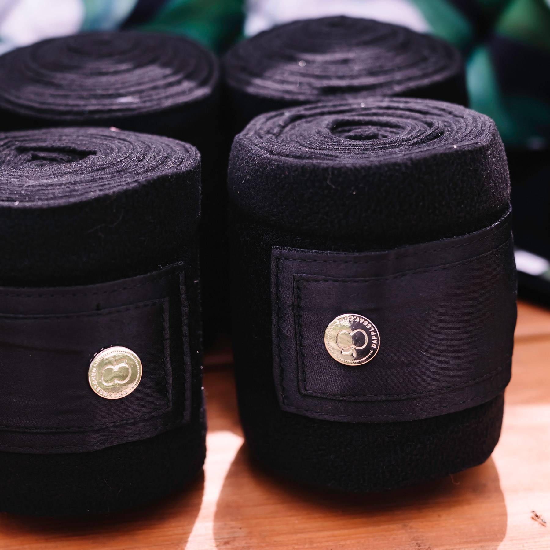 Dapplebay Sport Polo Wraps - Black