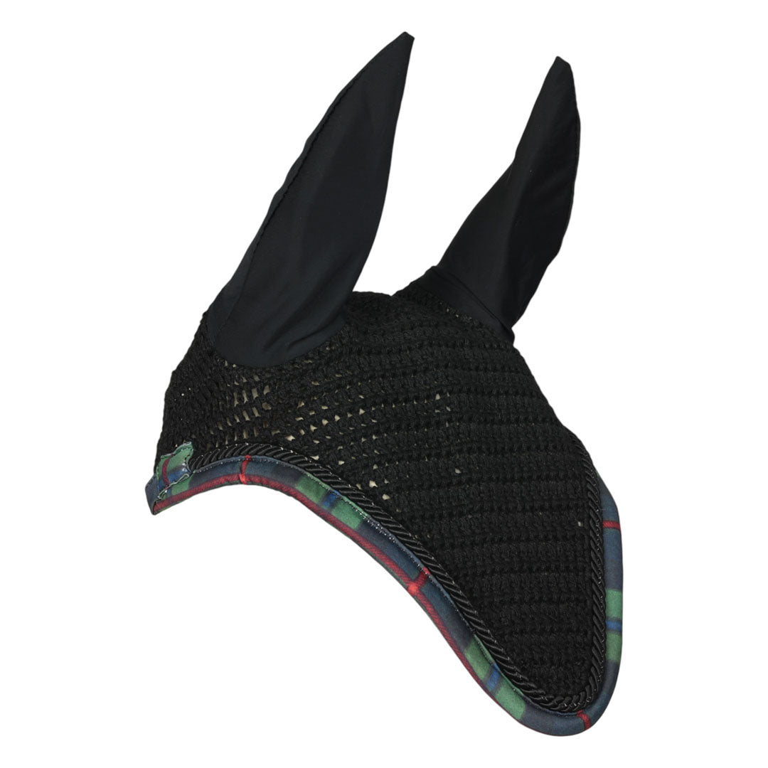 Dapplebay Holiday Plaid Fly Veil - GREEN