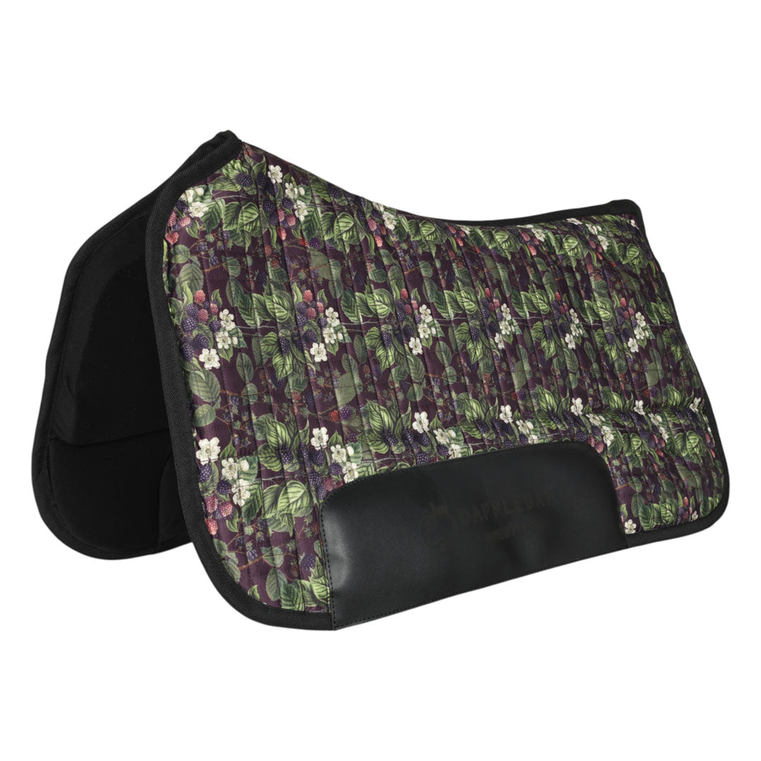 Dapplebay Blackberry Daze Western Saddle Pad - Breeches.com