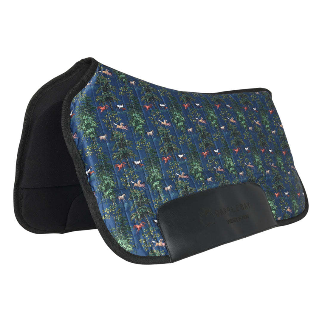 Dapplebay Autumn Toile Western Saddle Pad - Breeches.com