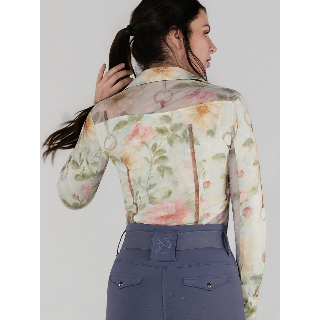 Dapplebay Vintage Floral Western Riding Top