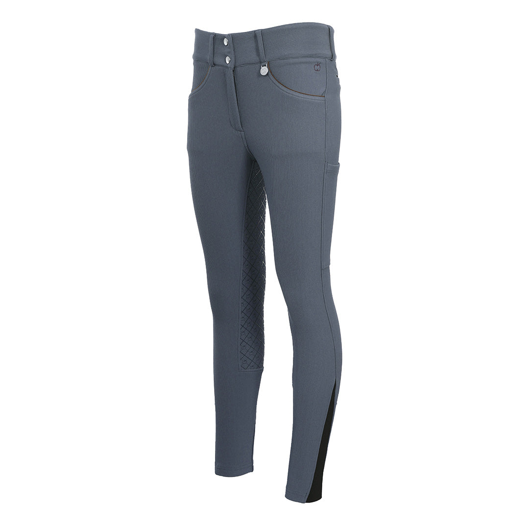 Dapplebay Pro Ribbed Silicone Full Seat Breeches-Breeches.com