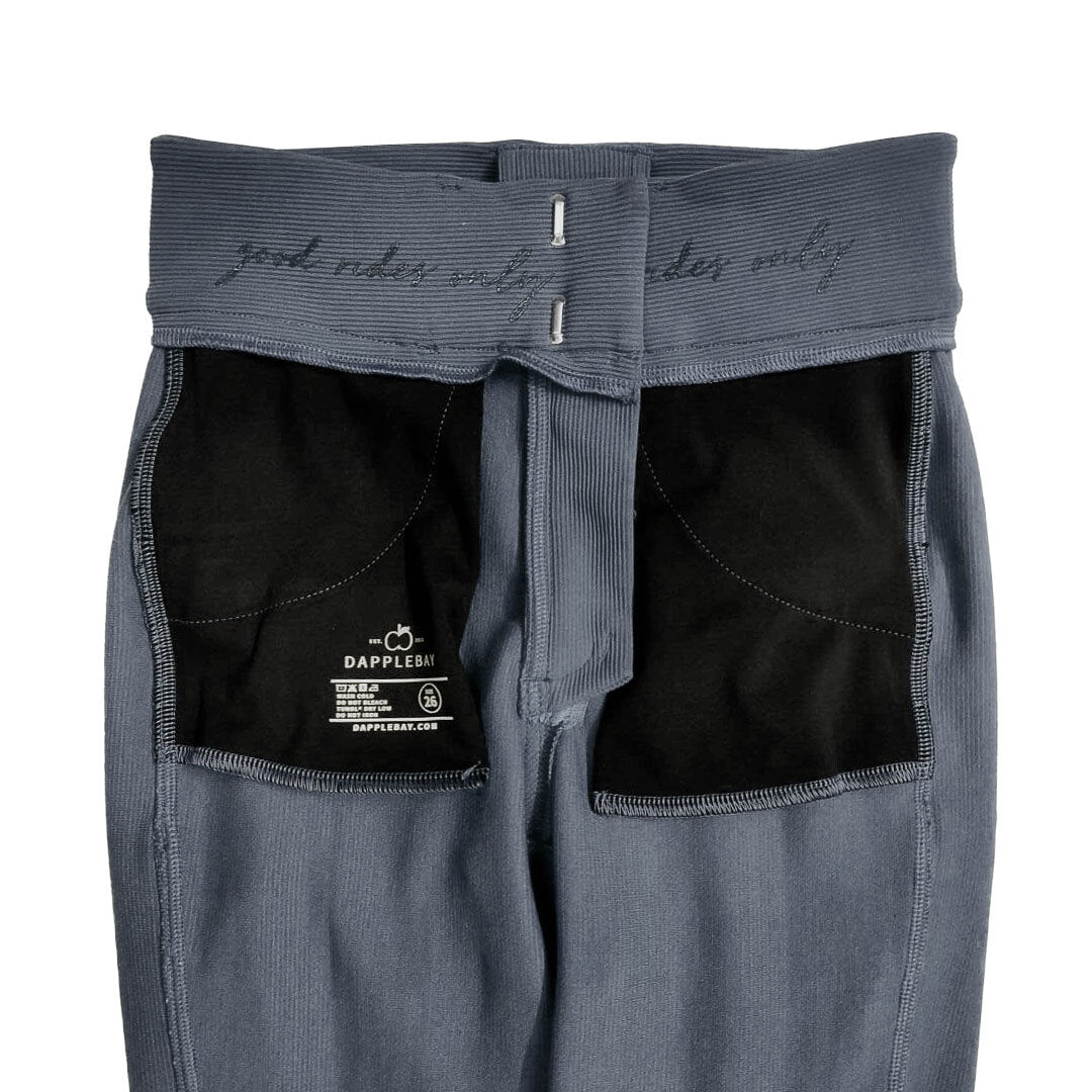 Dapplebay Pro Ribbed Silicone Full Seat Breeches-Breeches.com