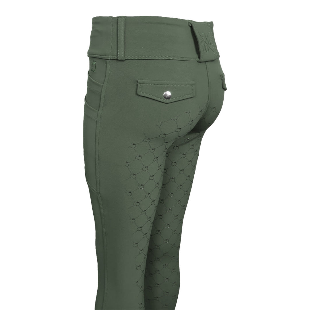 Dapplebay Kids Essential Silicone Full Seat Tights-Breeches.com