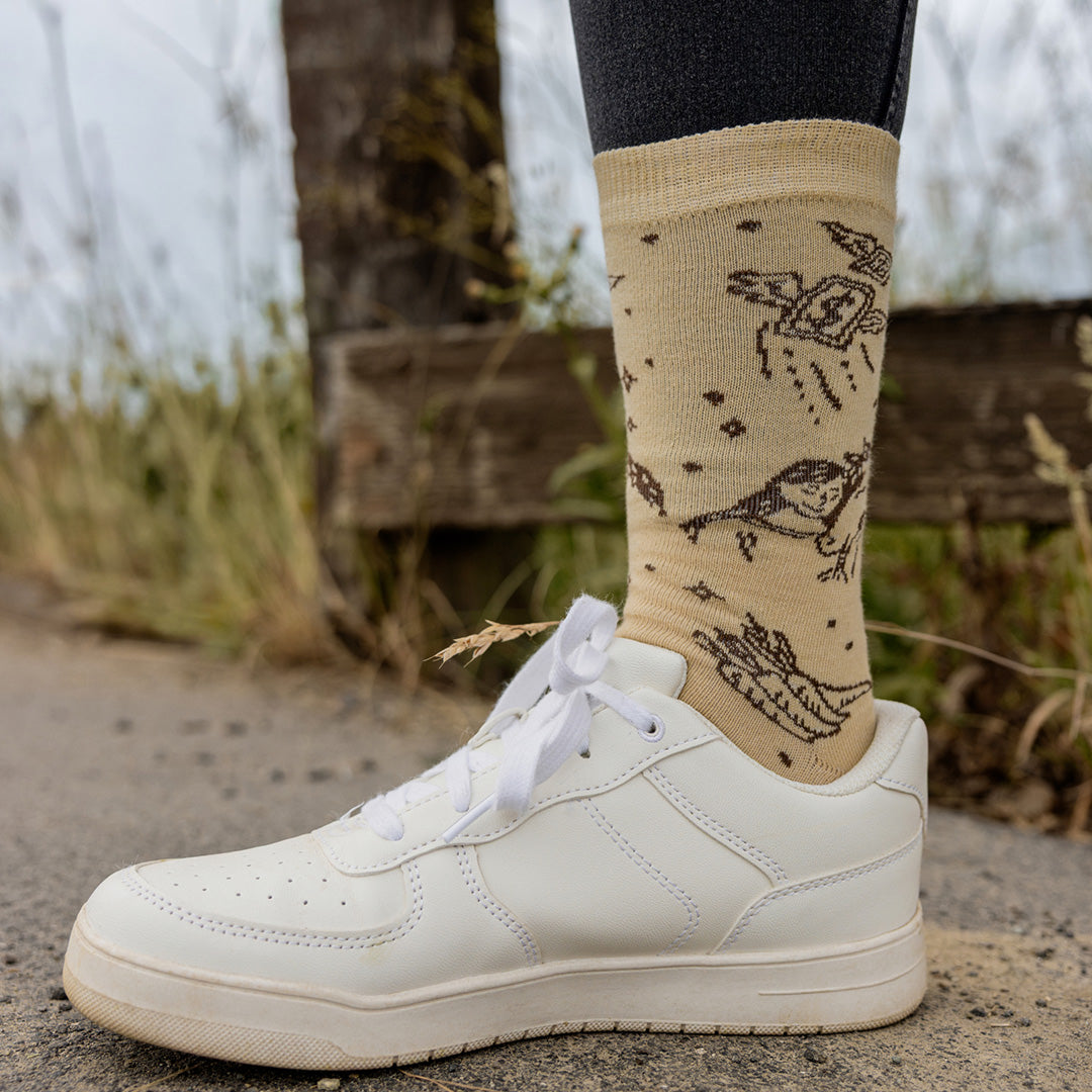 Dapplebay Equestrian Tarot Crew Socks