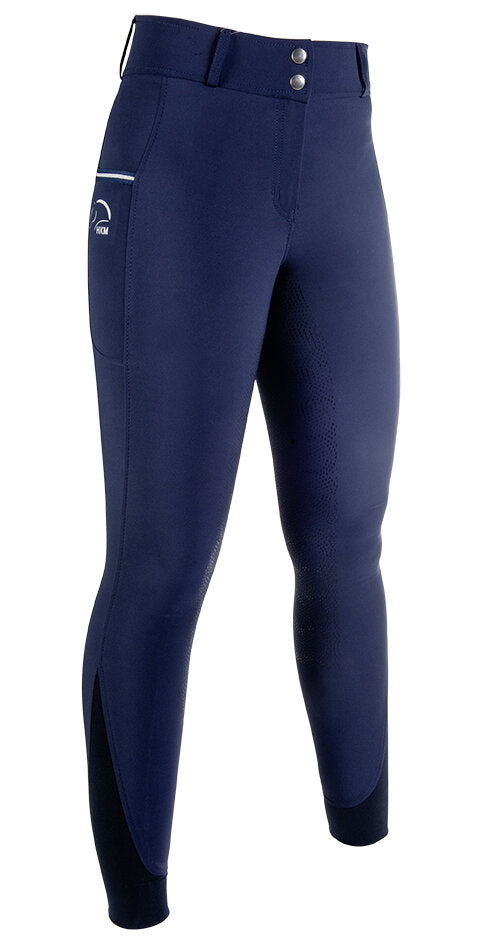 HKM Comfort- Style Silicone Full Seat Riding Breeches - Breeches.com