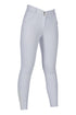 HKM Ari Mid Rise- Sil. Full Seat Ladies Riding Breeches - Breeches.com