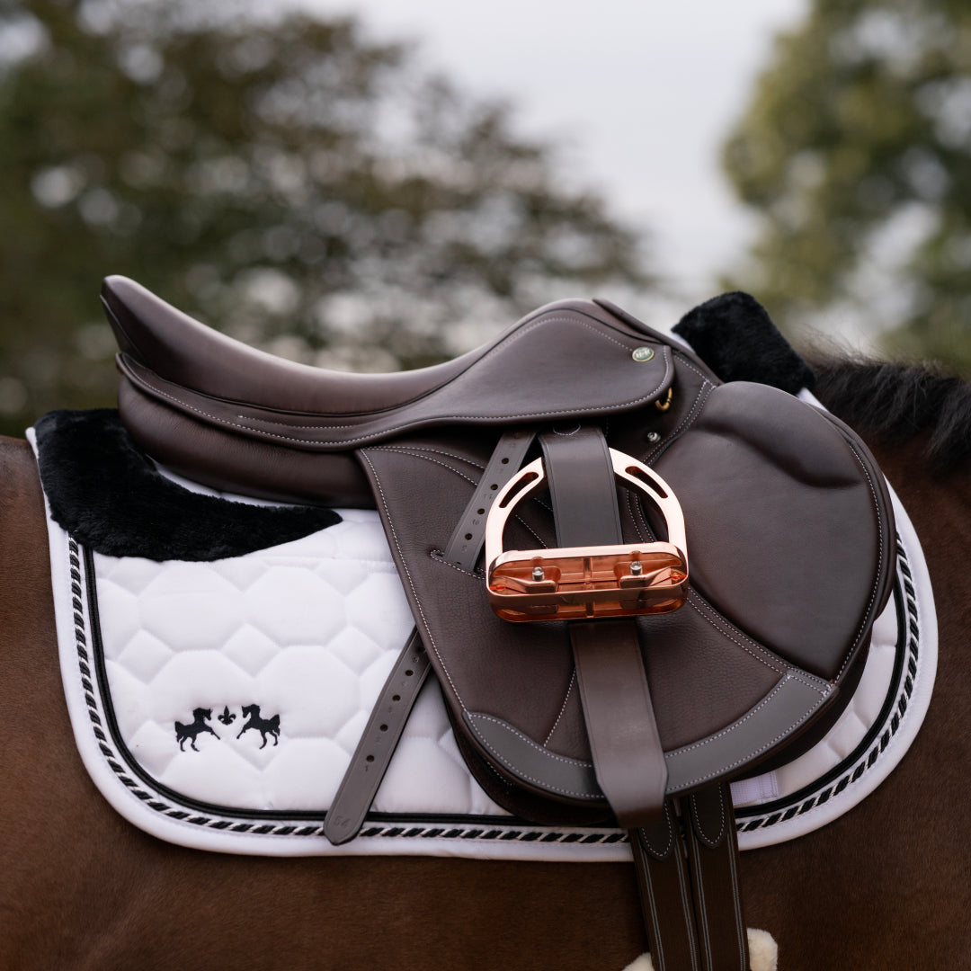 Henri de Rivel Equipe Covered Close Contact IGP Saddle - Flocked