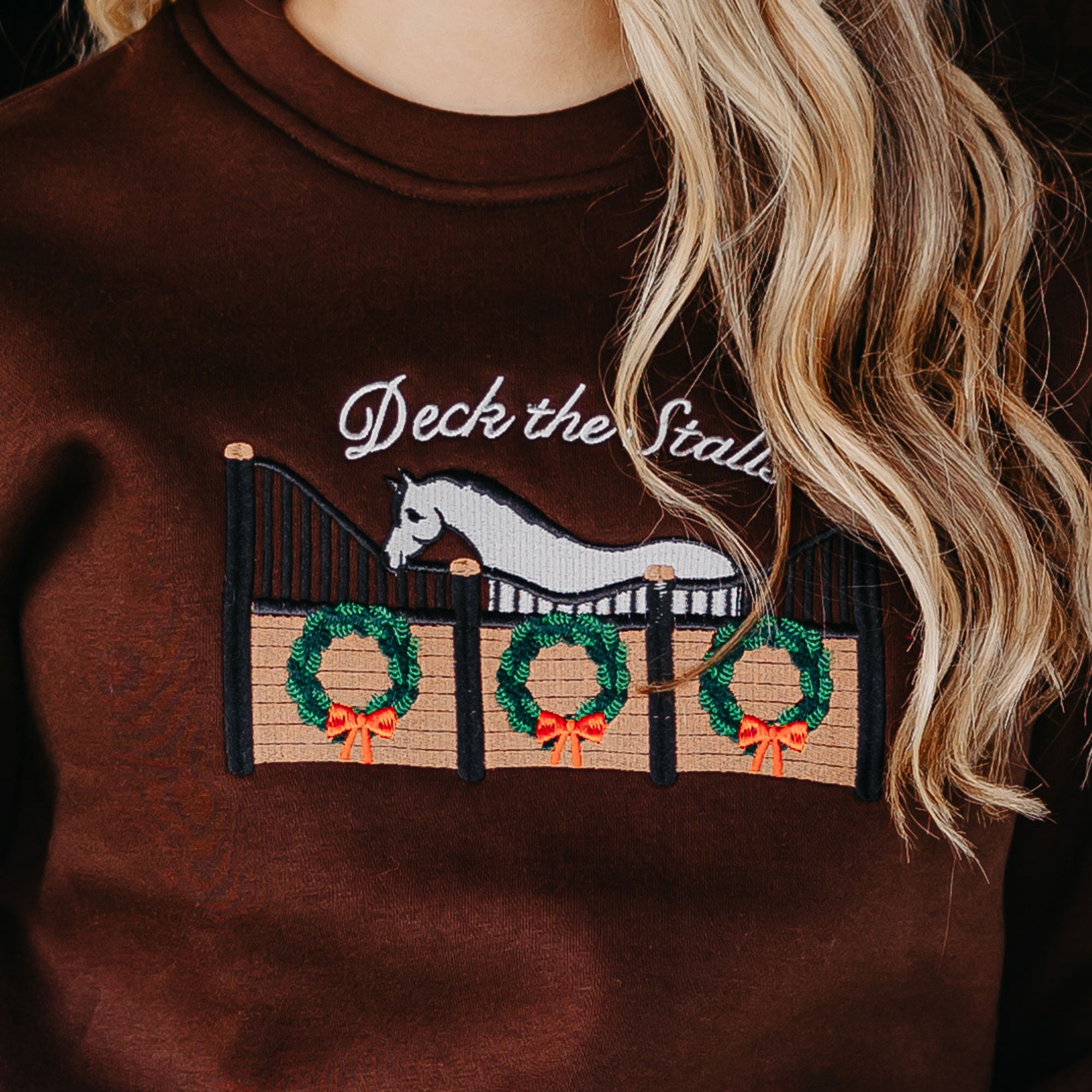 Dapplebay Deck The Stalls Crewneck Sweatshirt