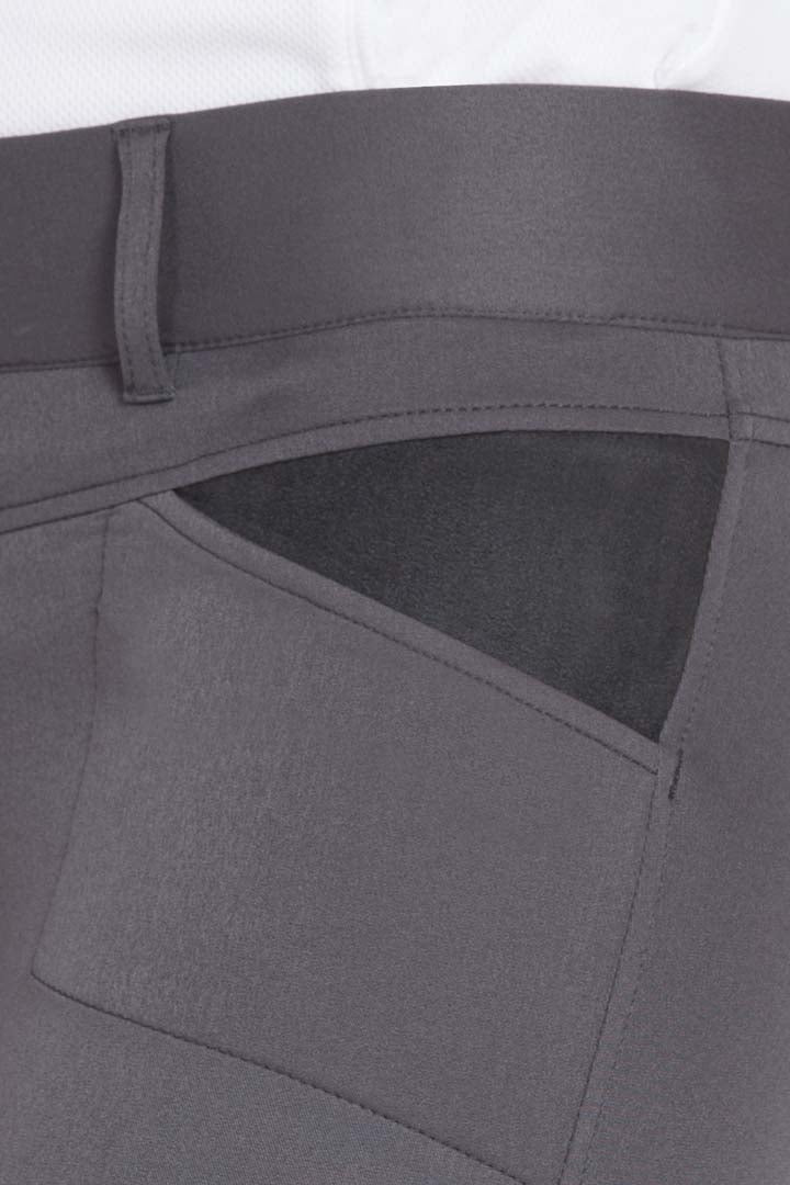 TuffRider Ladies Sydney Knee Patch Breeches w/ Contoured sock bottom (CSB) - Breeches.com