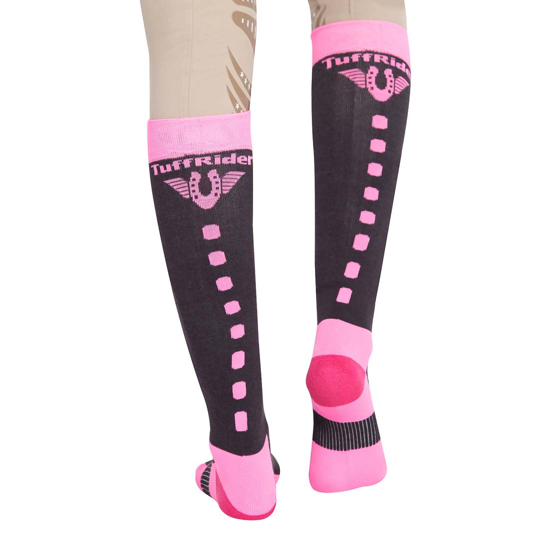 TuffRider Ladies Ventilated Knee Hi Socks - Breeches.com