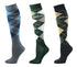TuffRider Ladies Argyle Knee Hi Socks - 3 Pack - Breeches.com