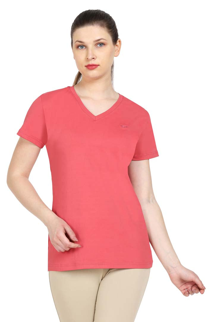 Tuffrider Ladies Taylor Tee Short Sleeve T-Shirt - Breeches.com
