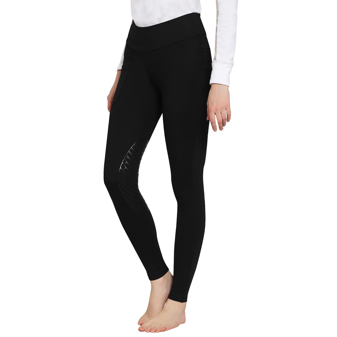 TuffRider Ladies Bootie Tights w/ Pocket - Breeches.com