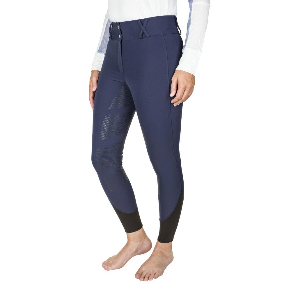 Equine Couture Charlotte Silicone Full Seat Breech - Breeches.com
