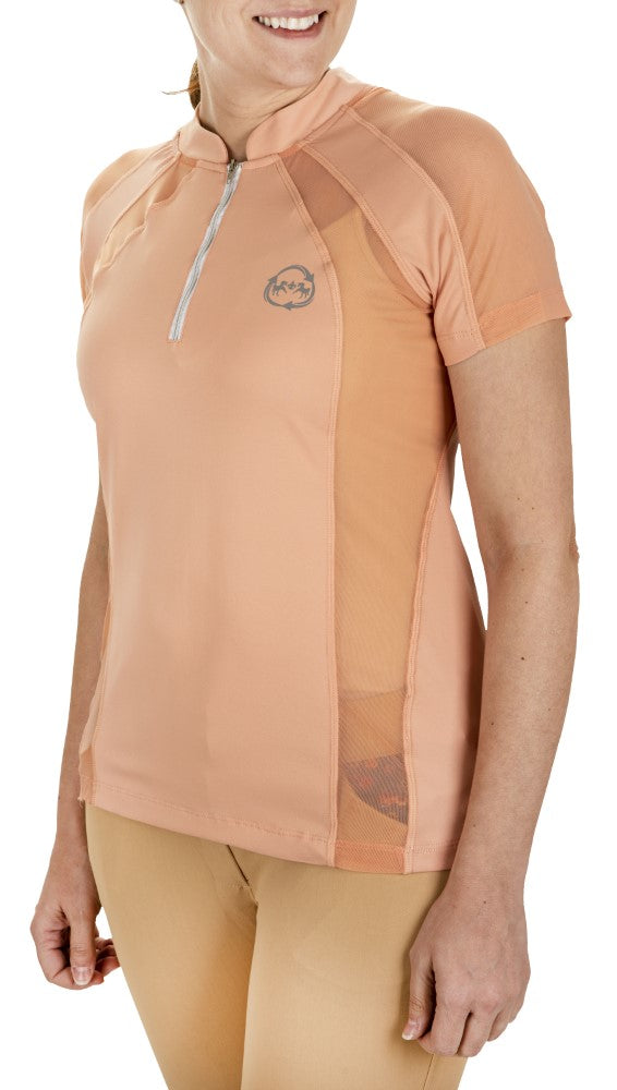 EcoRider by Equine Couture Ella Short Sleeve Sport Shirt - Breeches.com