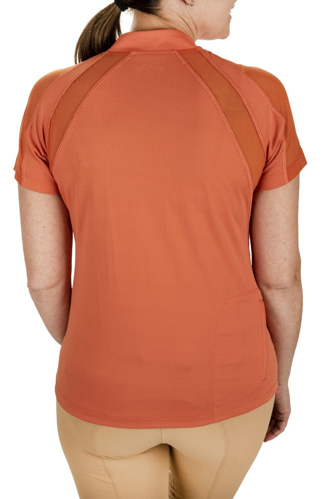 EcoRider by Equine Couture Ella Short Sleeve Sport Shirt - Breeches.com