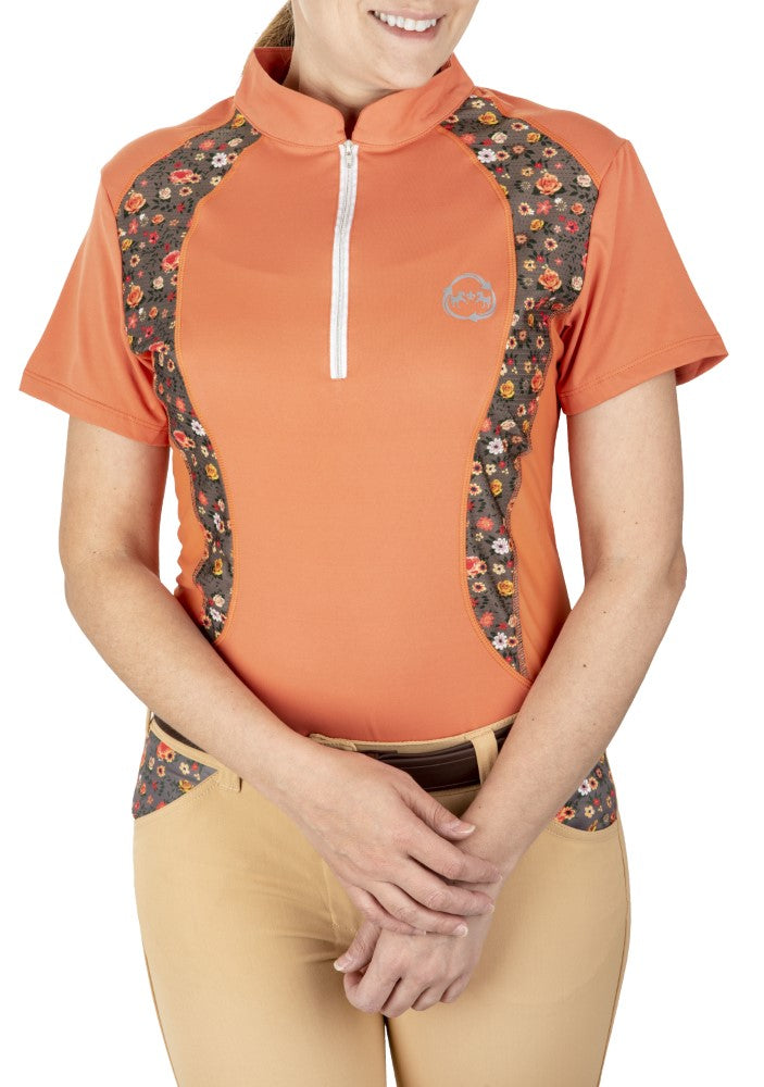 EcoRider by Equine Couture Shelby Short Sleeve Sport Shirt - Breeches.com