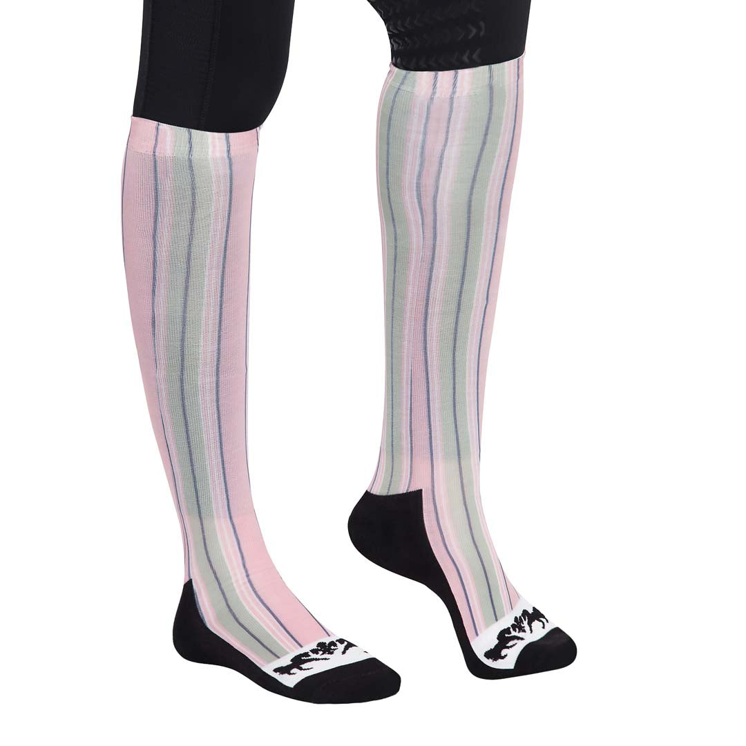 Equine Couture Ladies Isabel Padded Knee Hi Boot Socks - Breeches.com