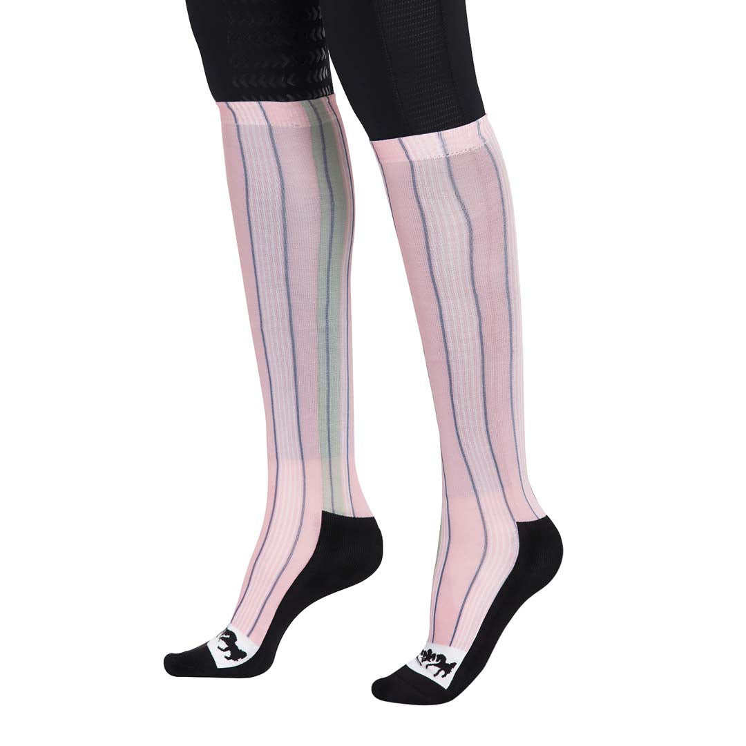 Equine Couture Ladies Isabel Padded Knee Hi Boot Socks - Breeches.com