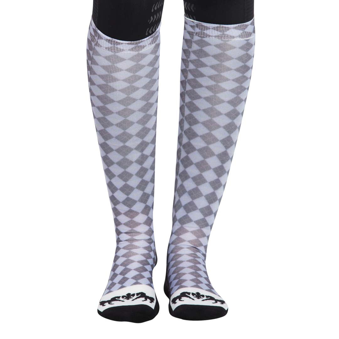 Equine Couture Ladies Isabel Padded Knee Hi Boot Socks - Breeches.com