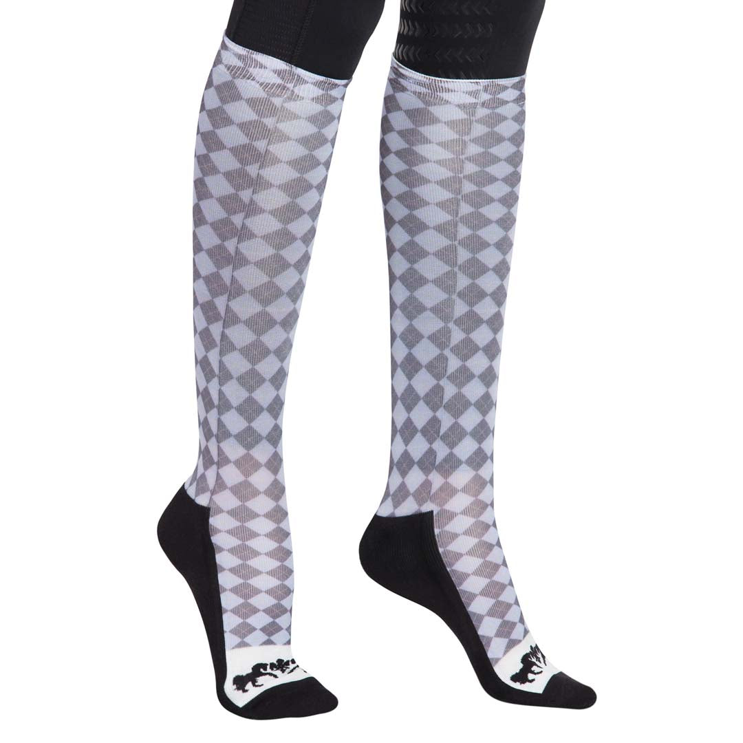 Equine Couture Ladies Isabel Padded Knee Hi Boot Socks - Breeches.com