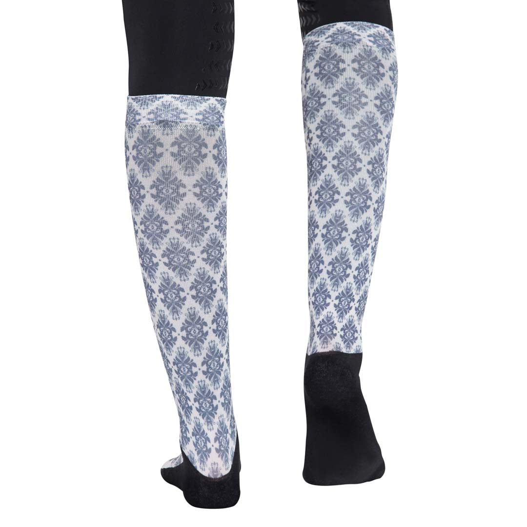 Equine Couture Ladies Tara Technical Padded Knee Hi Boot Socks - Breeches.com