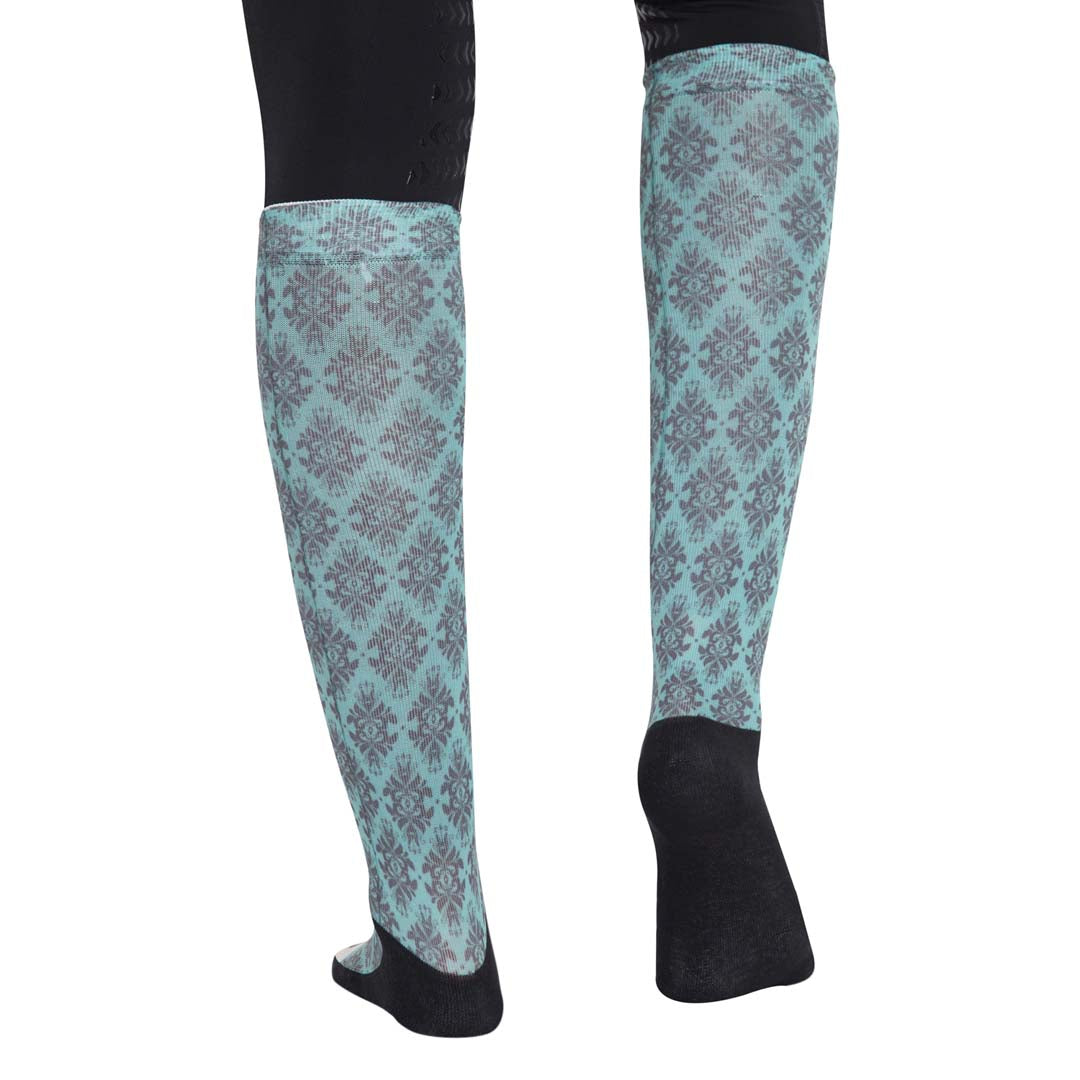 Equine Couture Ladies Tara Technical Padded Knee Hi Boot Socks - Breeches.com