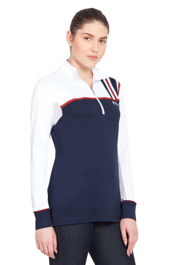 Equine Couture Ladies Nicole EquiCool Long Sleeve Sport Shirt - Breeches.com