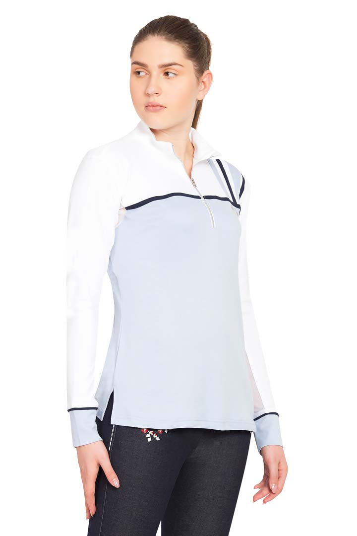 Equine Couture Ladies Nicole EquiCool Long Sleeve Sport Shirt - Breeches.com