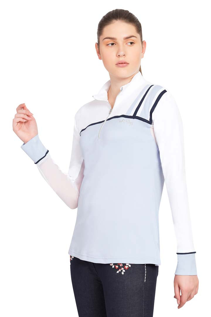 Equine Couture Ladies Nicole EquiCool Long Sleeve Sport Shirt - Breeches.com