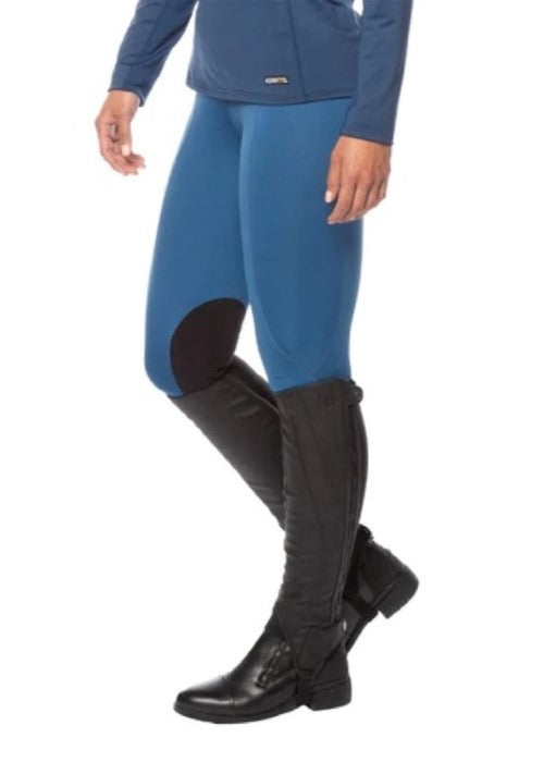 Kerrits Flow Rise Knee Patch Performance Tight - Breeches.com