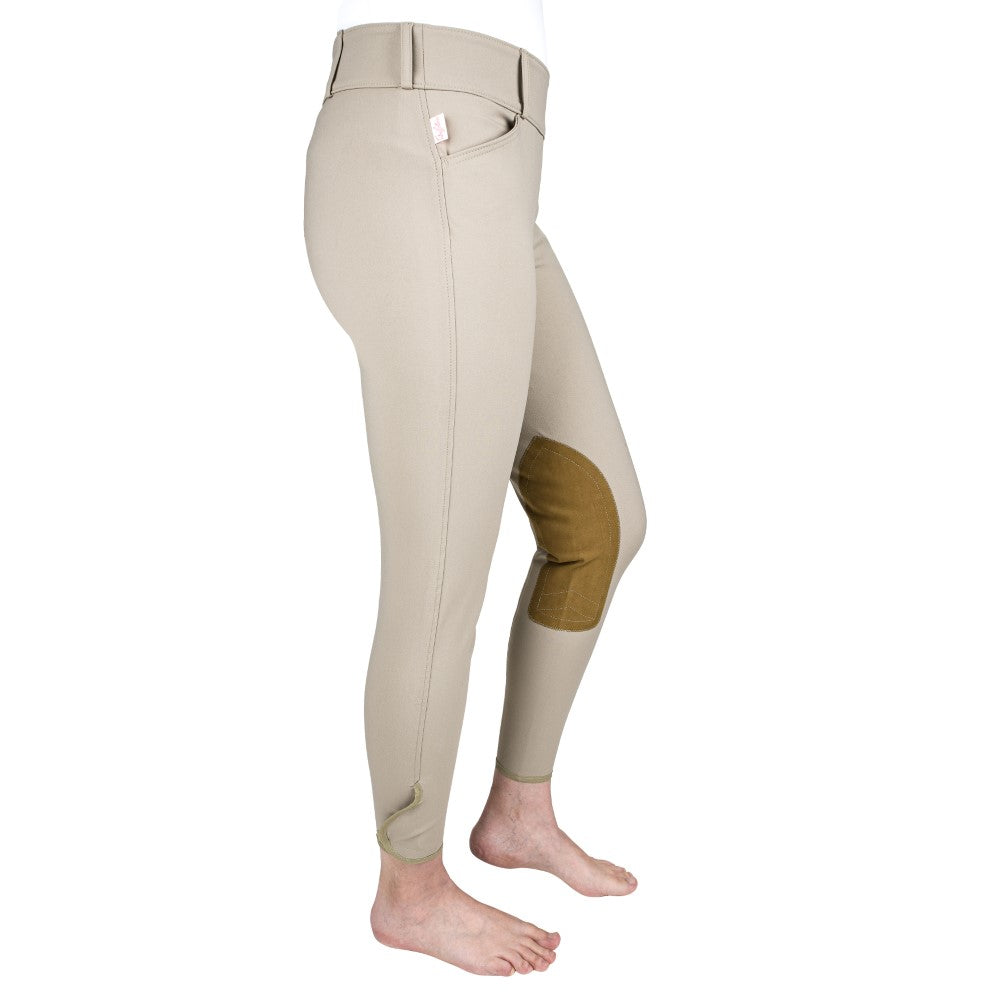 The Tailored Sportsman Ladies Mid-Rise Side Zip Trophy Hunter Breech - Breeches.com