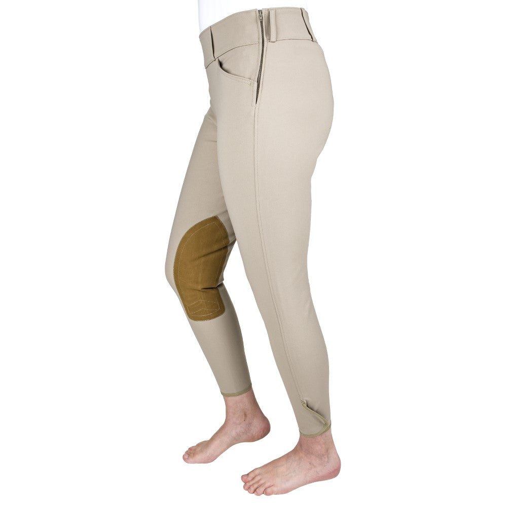 The Tailored Sportsman Ladies Mid-Rise Side Zip Trophy Hunter Breech - Breeches.com