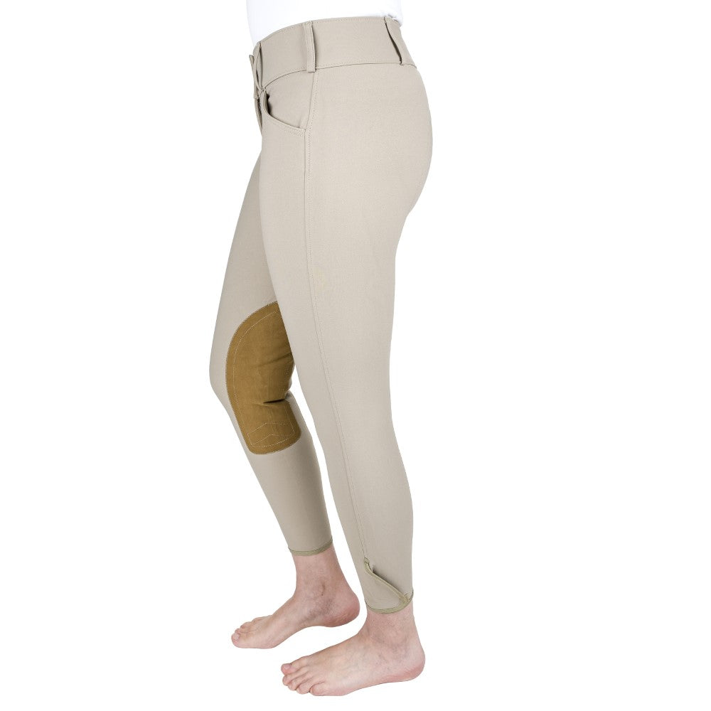 The Tailored Sportsman Ladies Low-Rise Front Zip Trophy Hunter Breech - Breeches.com