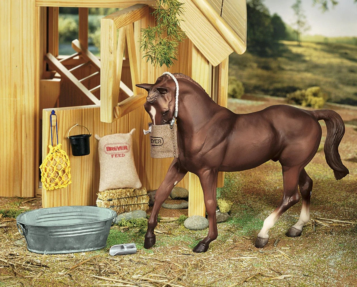 Breyer Stable Feeding Set - Breeches.com