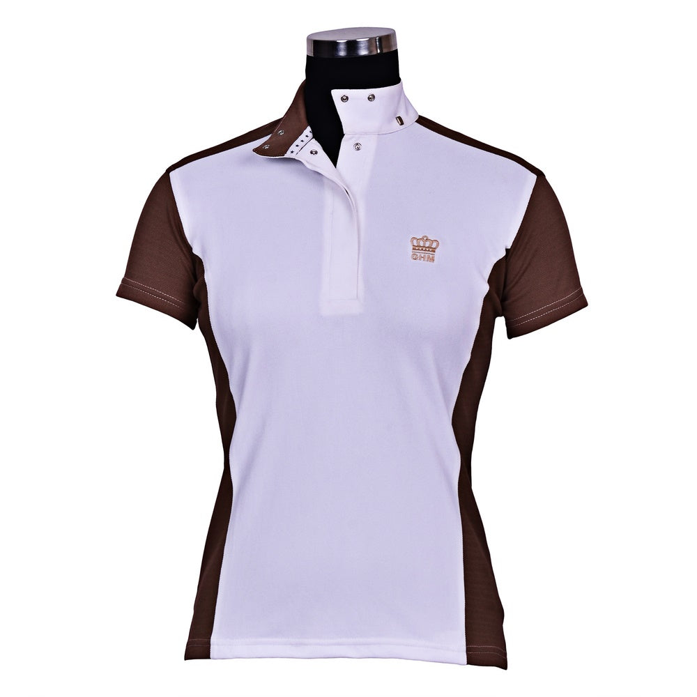 George H Morris Ladies Champion Short Sleeve Show Shirt - Breeches.com